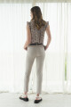 Pantalon Chino Liso Beige