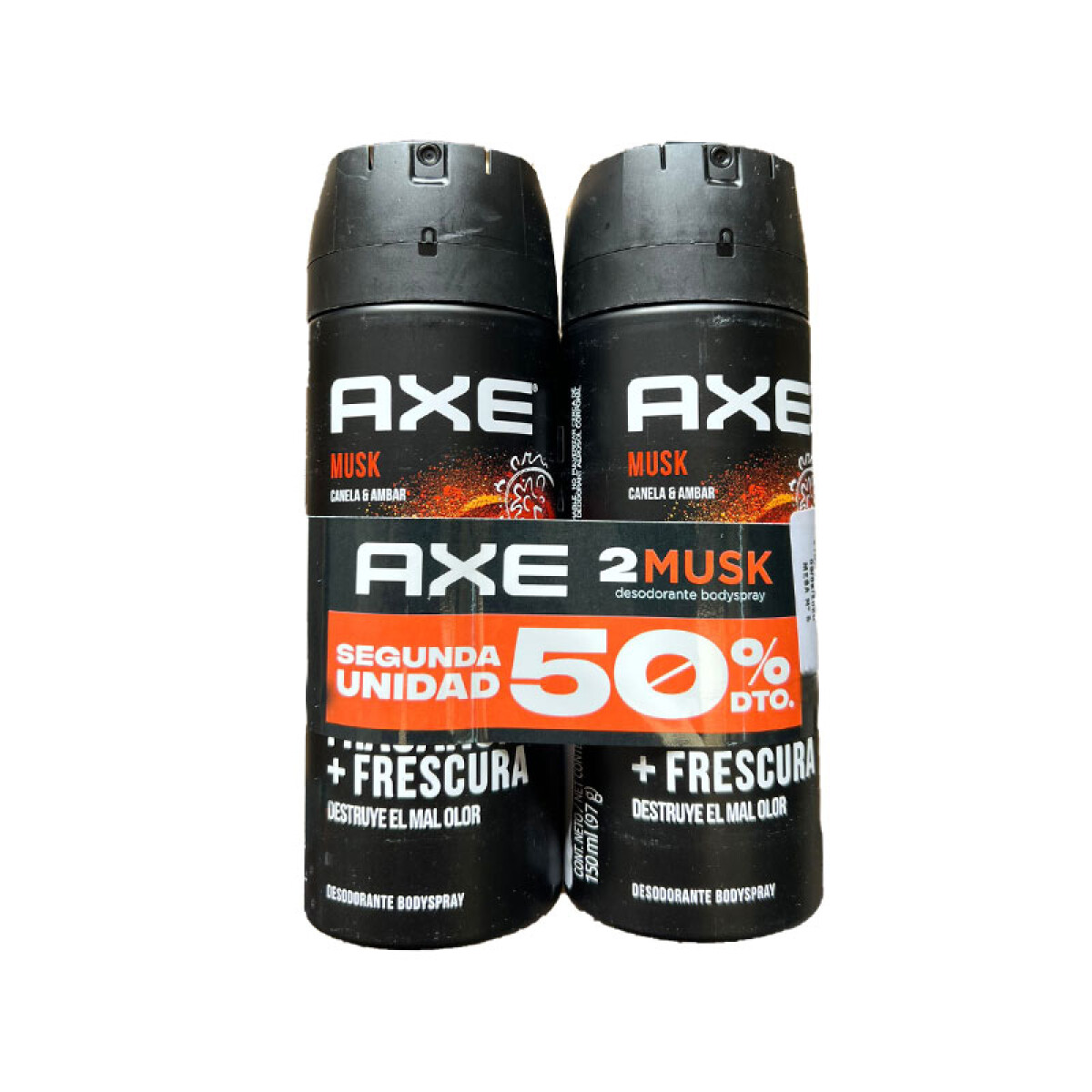 AXE Pack X 2 Unidades MUSK 25% 160Ml 