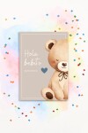 Tarjeta 10x15 baby shower DISEÑO 7