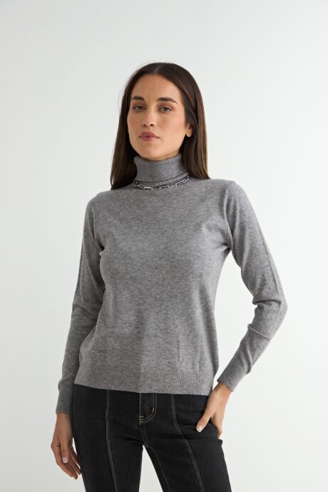 POLERA ARISTATA GRIS