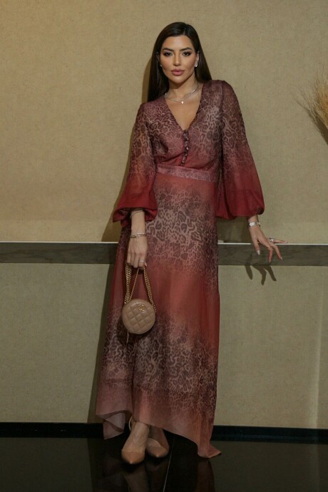 Vestido Bari Animal Print