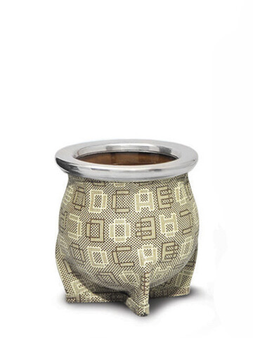 MATE DE CERÁMICA CHICO DELTA LETRAS