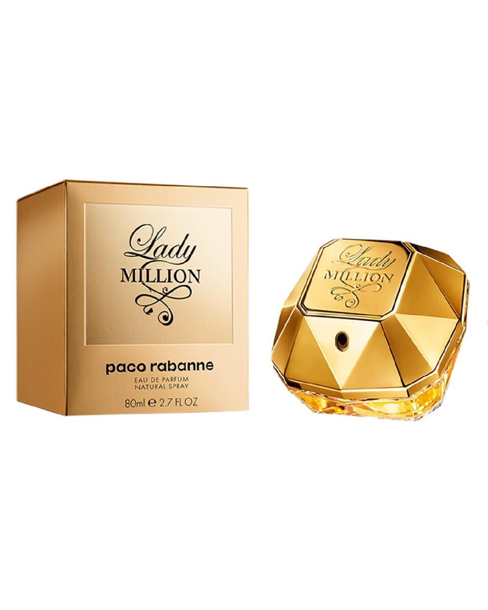 Perfume Paco Rabanne Lady Million 80ml Original 