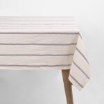 Mantel 175x250 Tusor Soft Rayas Azul