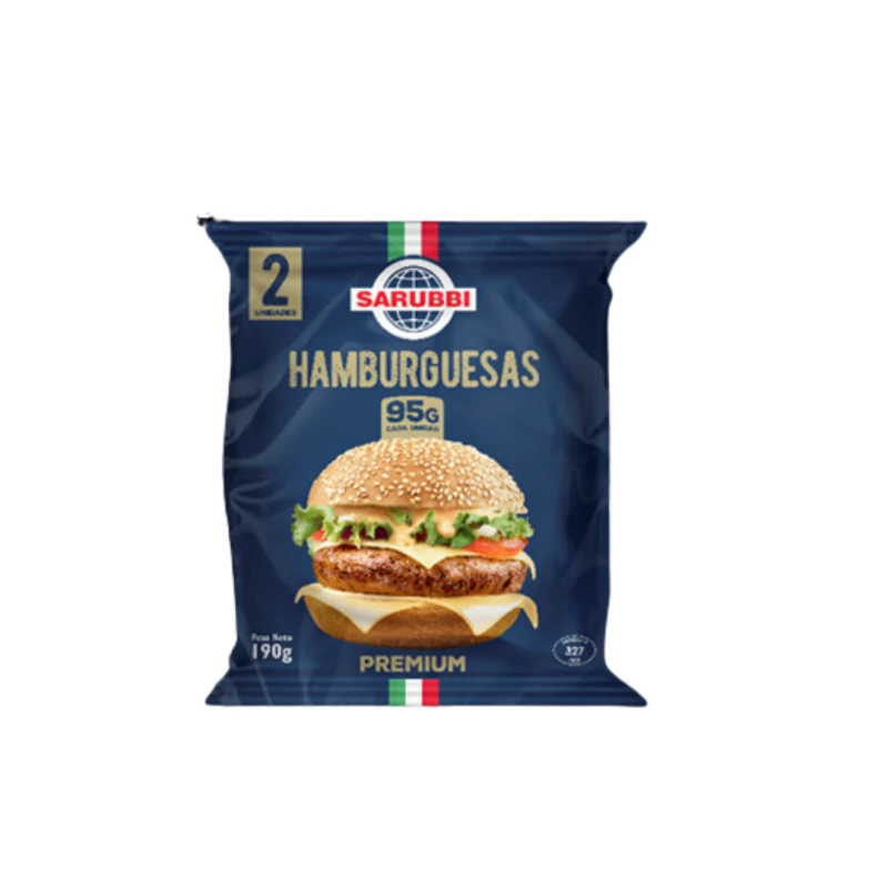 Hamburguesa Sarubbi - 2 ud. - 190 g Hamburguesa Sarubbi - 2 ud. - 190 g