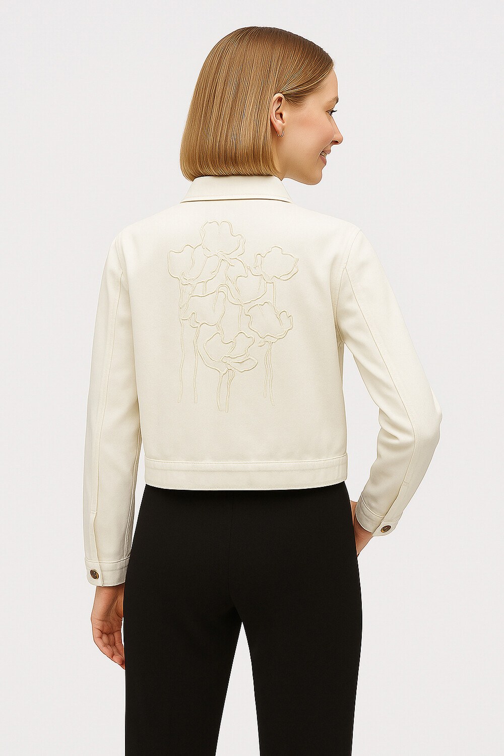 Campera Birom Marfil / Off White