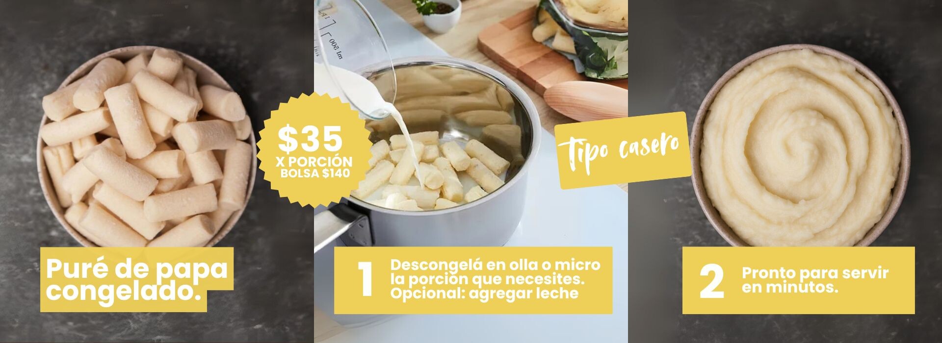 PURÉ DE PAPAS