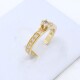 Anillo En Oro 18K Amarillo Con Brillantes Anillo En Oro 18K Amarillo Con Brillantes