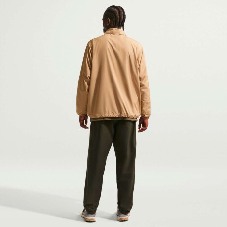 Abrigo Nike Club De Hombre Crema