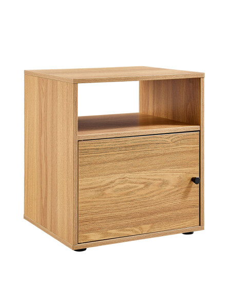 MESA MONACO CON PUERTA NATURAL