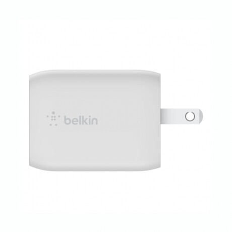 Adaptador Dual USB-C BELKIN WCH013DQWH 65W Carga Rápida Adaptador Dual USB-C BELKIN WCH013DQWH 65W Carga Rápida