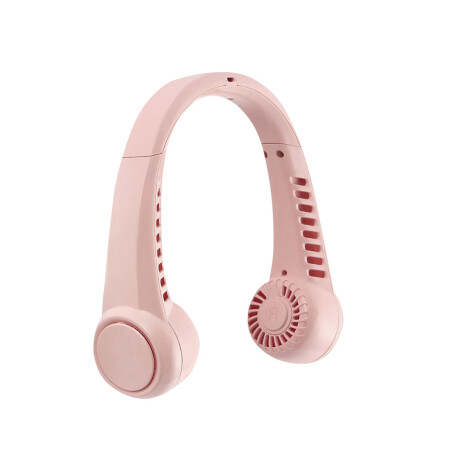 Ventilador de cuello rosa