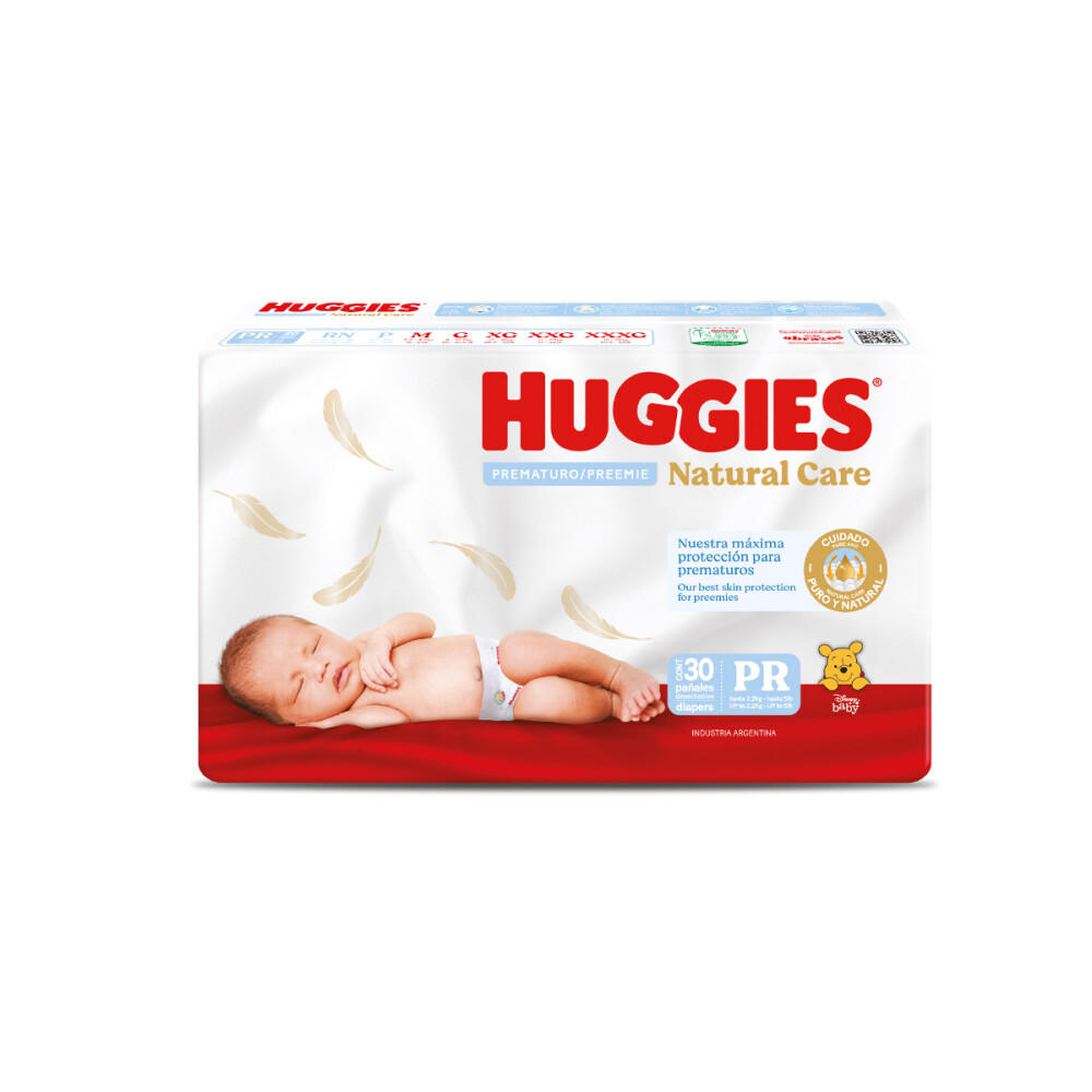 HUGGIES ACTIVE 100DIAS PREMATURO MAX PAQ única