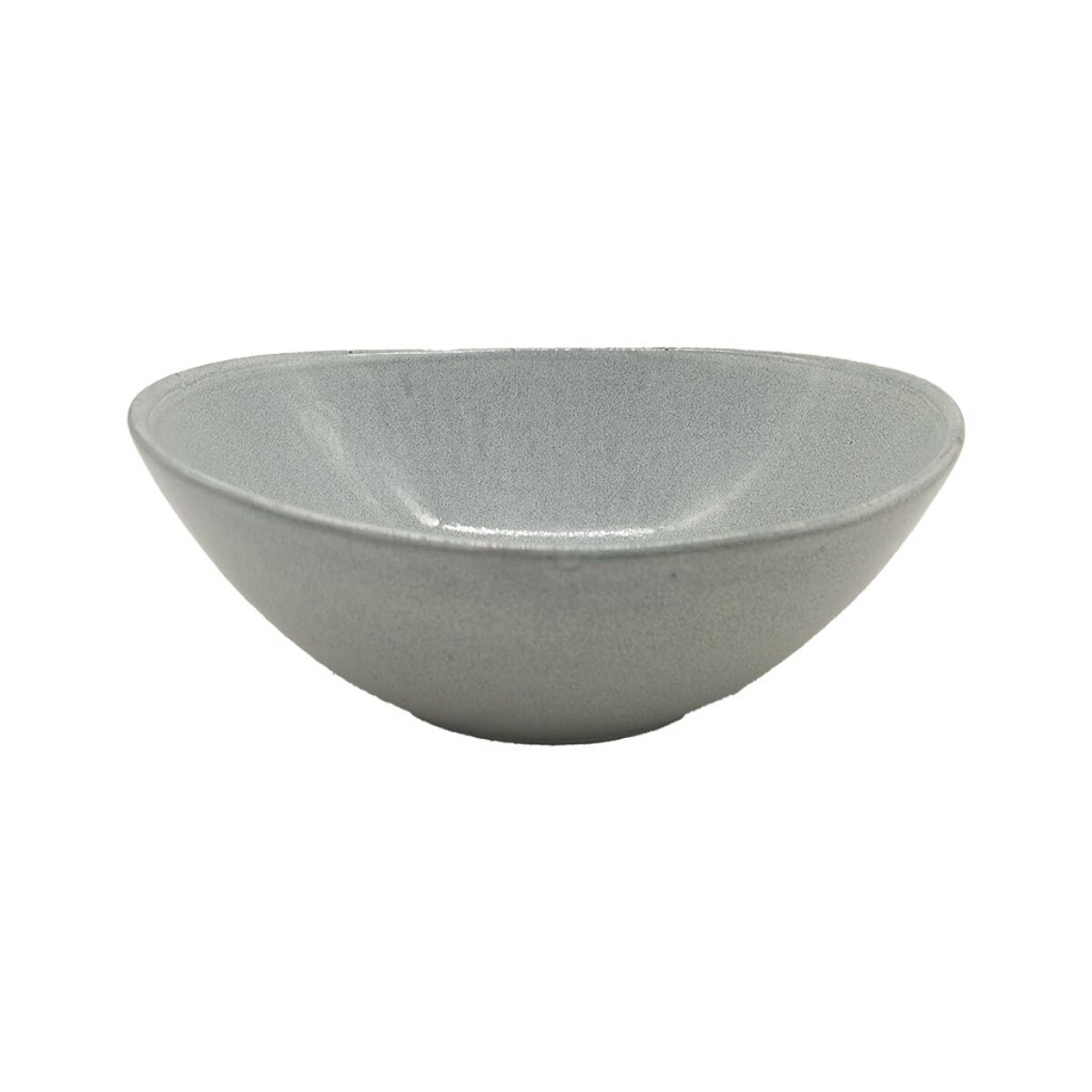 PLATO HONDO D21x8CM GRIS GRANITO 