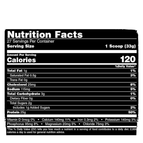 Whey Protein Isolado 2lb Animal- Sabor Vainilla Whey Protein Isolado 2lb Animal- Sabor Vainilla