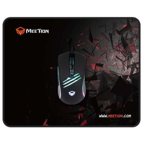 Mouse Optico USB + Mouse Pad Meetion MT-CO11 315x250x5mm Mouse Optico USB + Mouse Pad Meetion MT-CO11 315x250x5mm