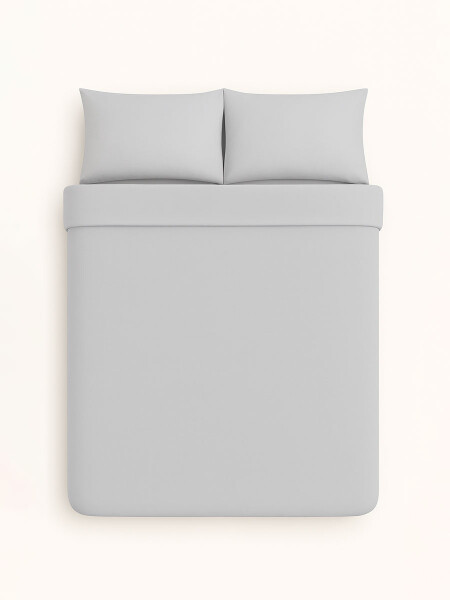 SABANAS JUEGO WASH 2 PLAZAS GRIS