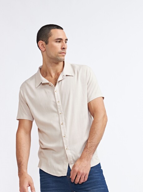 CAMISA ZENÓN BEIGE