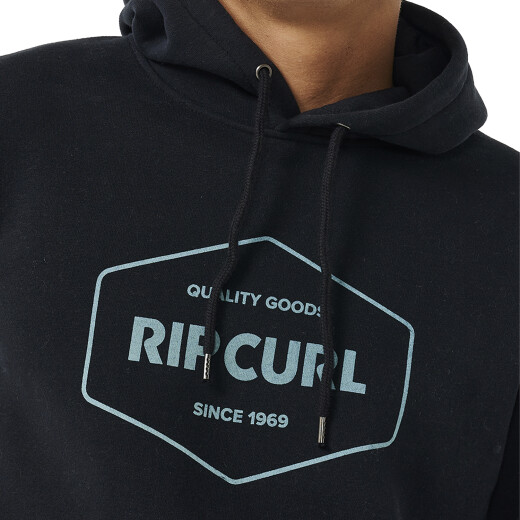 Canguro Rip Curl Stapler Hood Negro Canguro Rip Curl Stapler Hood Negro