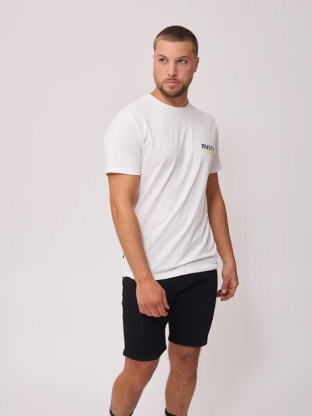 T-SHIRT RUSTY LEIFU BLANCO