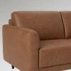 SOFA 2 CUERPOS - 100% CUERO - MODELO MARBELLA - COLOR MARRON CLARO SOFA 2 CUERPOS - 100% CUERO - MODELO MARBELLA - COLOR MARRON CLARO