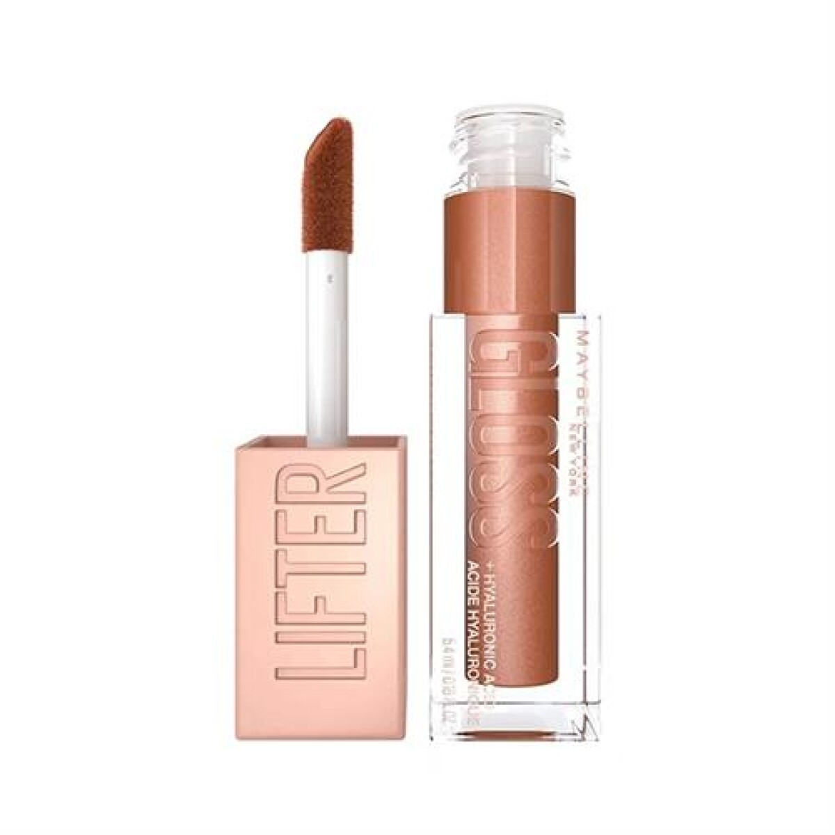 Maybelline Brillo labial con Ácido Hialurónico Lifter Gloss BRONZE 
