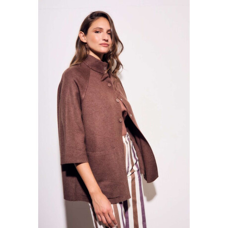 Cardigan Marron