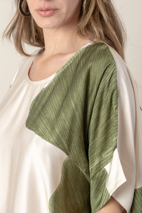 BLUSA HOJA Verde