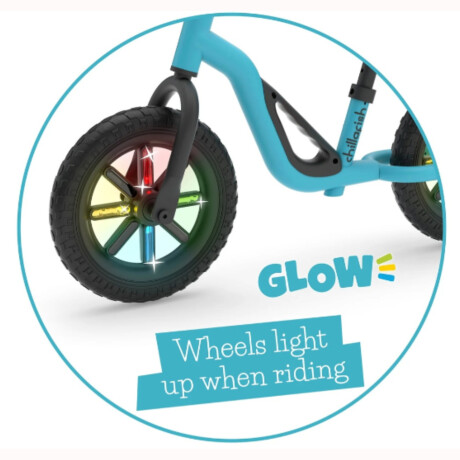 Bicicleta de Equilibrio Chillafish Charlie Glow Blue
