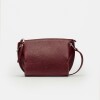 Bandolera Sauvage En Cuero Graneado Bordeaux