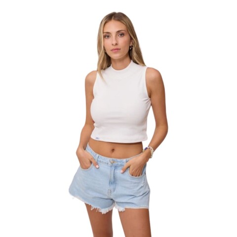 SHORT PLUMI 24-34 CELESTE