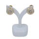 Par de caravanas Chopard Happy Diamonds modelo 84/1868 en oro 18k y brillantes Par de caravanas Chopard Happy Diamonds modelo 84/1868 en oro 18k y brillantes