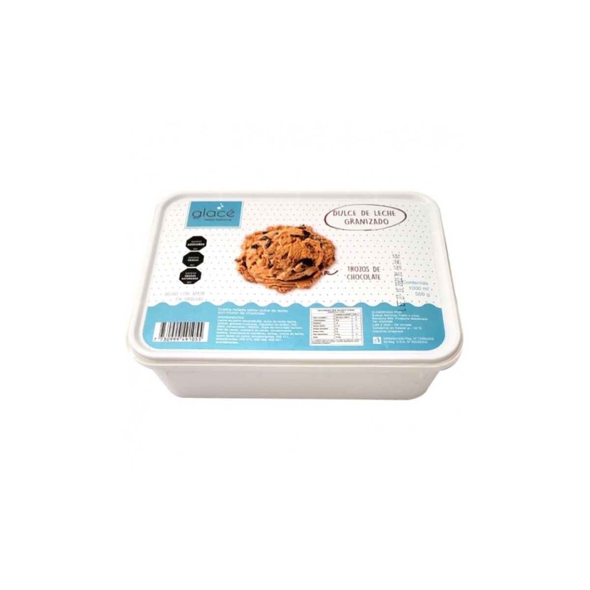 Helado Glacé DDL Granizado - 1 lt 