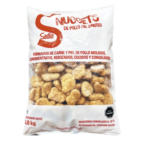 Nuggets De Pollo Crocantes Sadia 3kg Nuggets De Pollo Crocantes Sadia 3kg