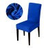 Funda Cubre Sillas Universal Comedor Elastizada Lavable X3 Color Variante AZULELECTRICO