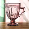 Jarra Labrada 1L de Vidrio Rosa Malva