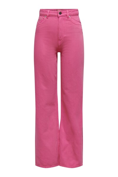 Jeans Camille-milly Tiro Extra Alto Pink Flambé