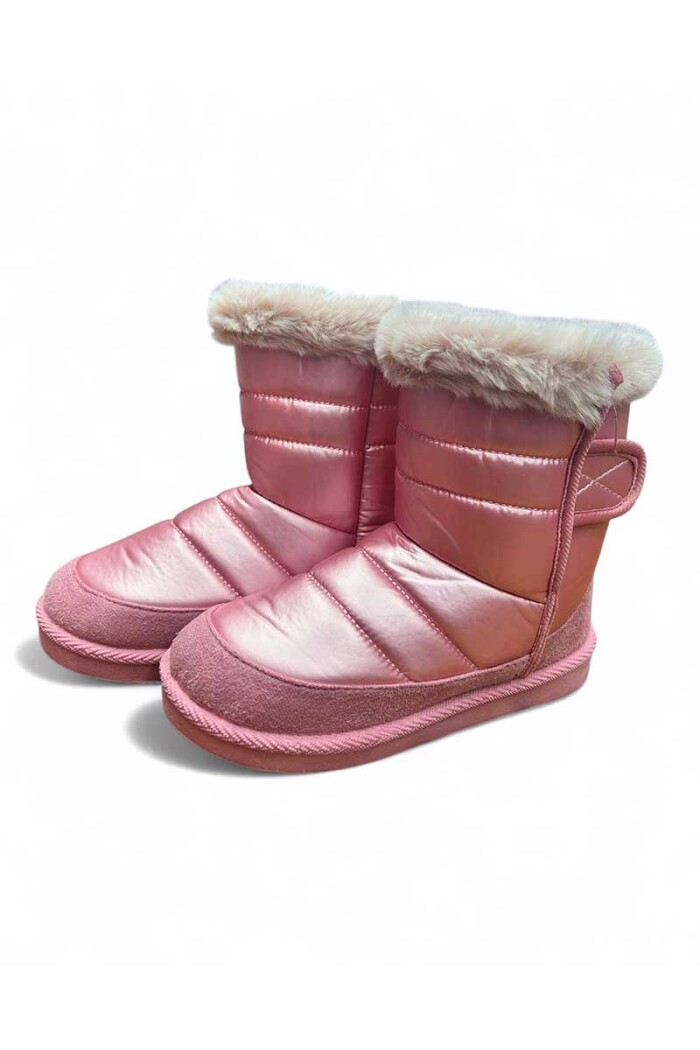 BOTA NIÑA NYLON FORRADA Rosa