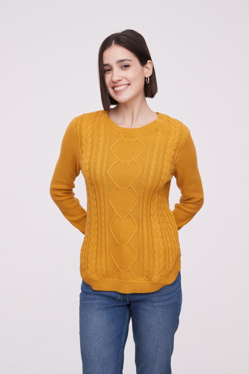 Sweater Aspasia - Mostaza 