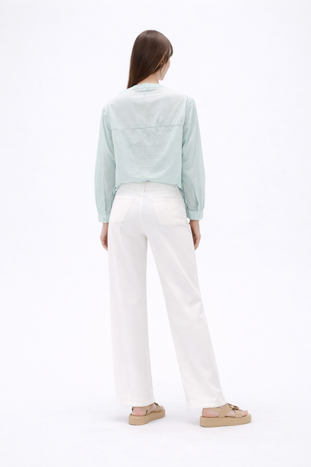 Blusa Tifone Verde Agua