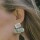 Leaf Earrings Plateado