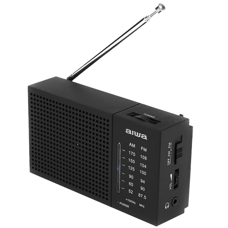 Radio Portátil de Bolsillo Analógica AM/FM Aiwa AW-FML2 Radio Portátil de Bolsillo Analógica AM/FM Aiwa AW-FML2
