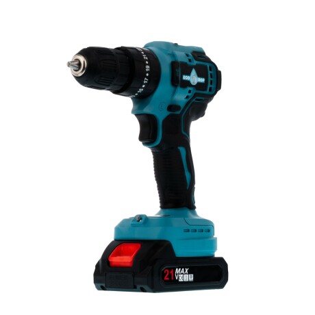 Taladro Percutor Atornillador Ecodrop 10mm + 2 Baterías Taladro Percutor Atornillador Ecodrop 10mm + 2 Baterías