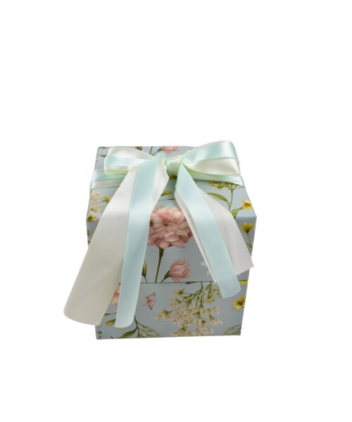 Caja Rigida 16x16 con lazo Diseño 2