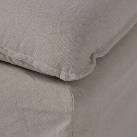 Puff Snow - Tela Rústica TD5263-1636 (Capuccino)