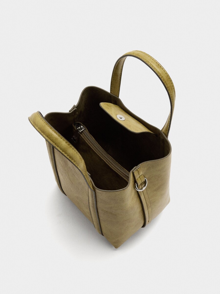 Bolso Tote Con Bandolera S lima