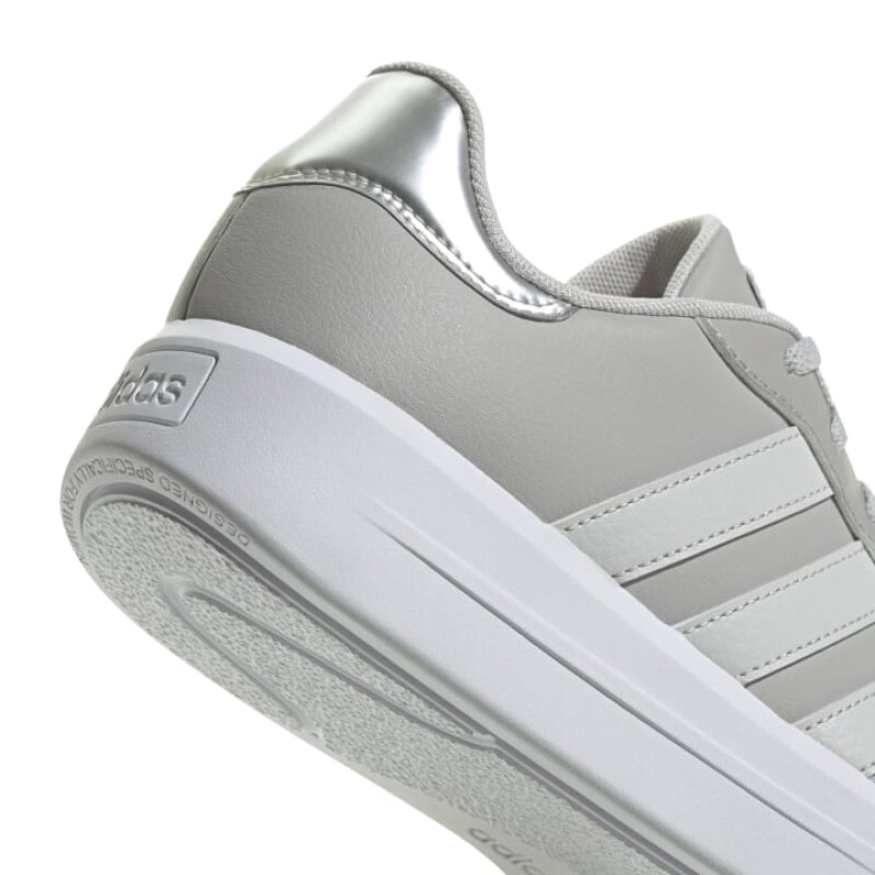 Championes Adidas Court Platform de Mujer - ID1970 Gris Claro