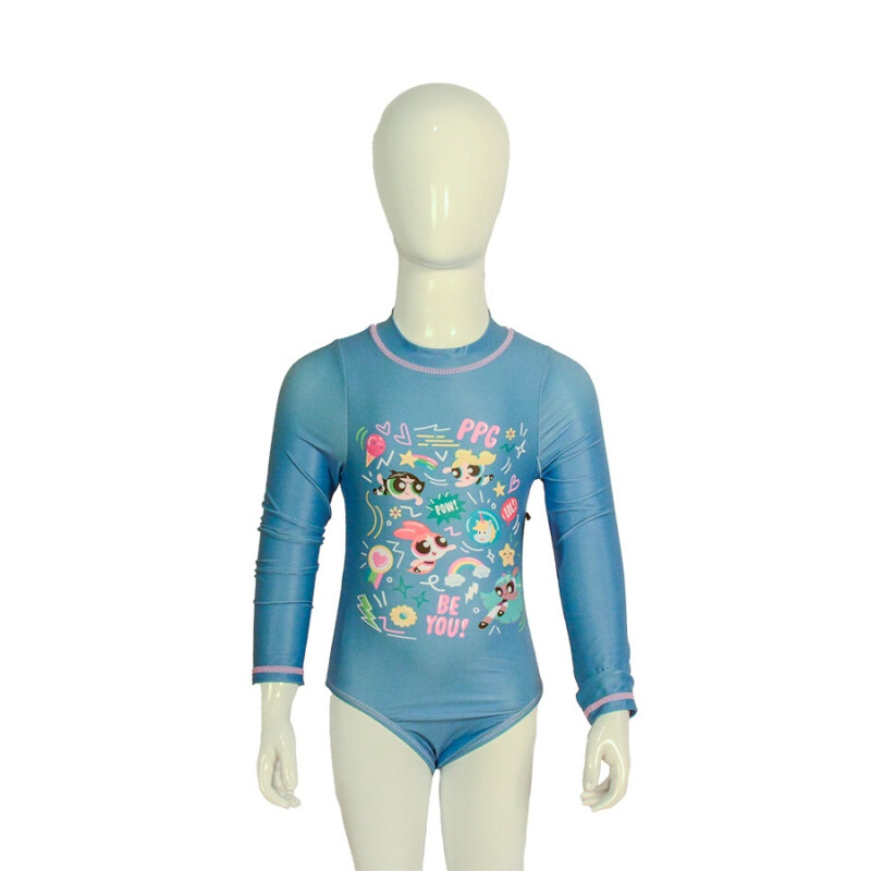 Malla Chicas Superpoderosas Protección UV de Niños - PPIISS24808 Azul