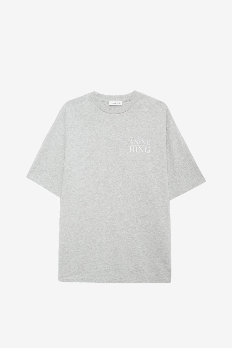 CAMISETA MYERS SERIF NY Gris