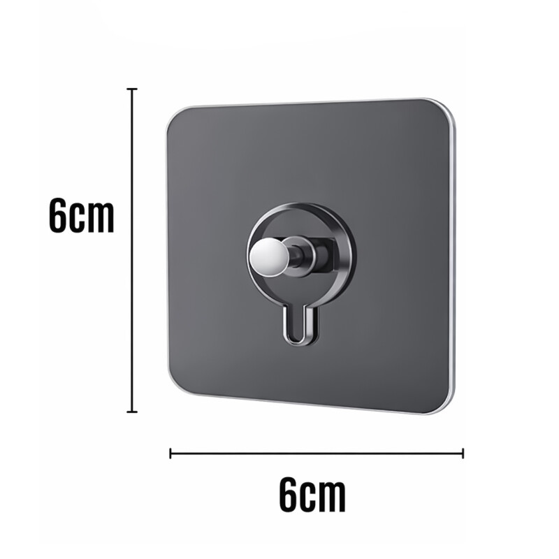 Gancho Adhesivo Tornillo Pared Soporte Colgar Multiuso X6 Transparente Gancho Adhesivo Tornillo Pared Soporte Colgar Multiuso X6 Transparente